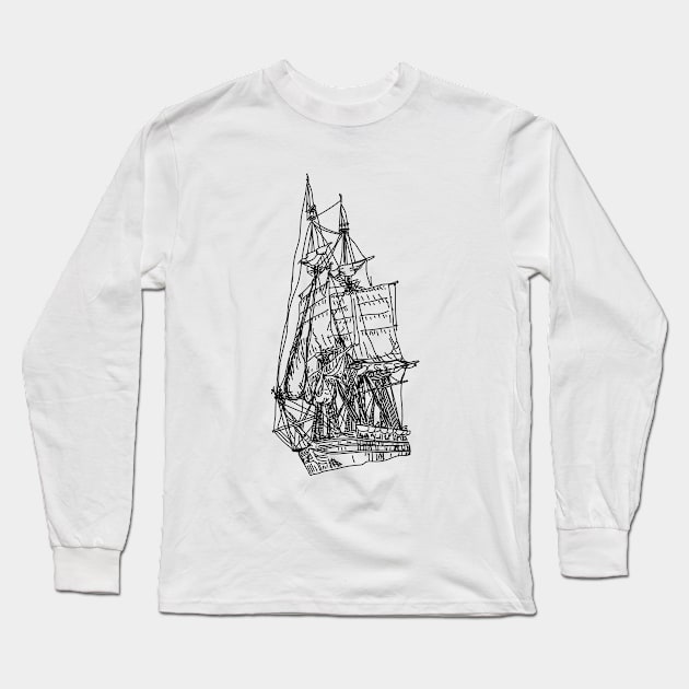 Found at Sea Long Sleeve T-Shirt by dvdnds
